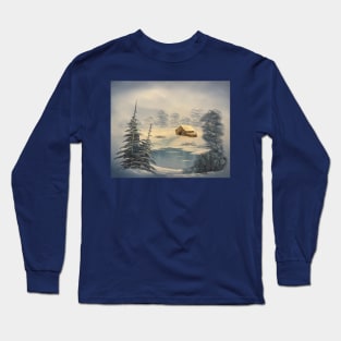 Frozen Beauty in Vignette Long Sleeve T-Shirt